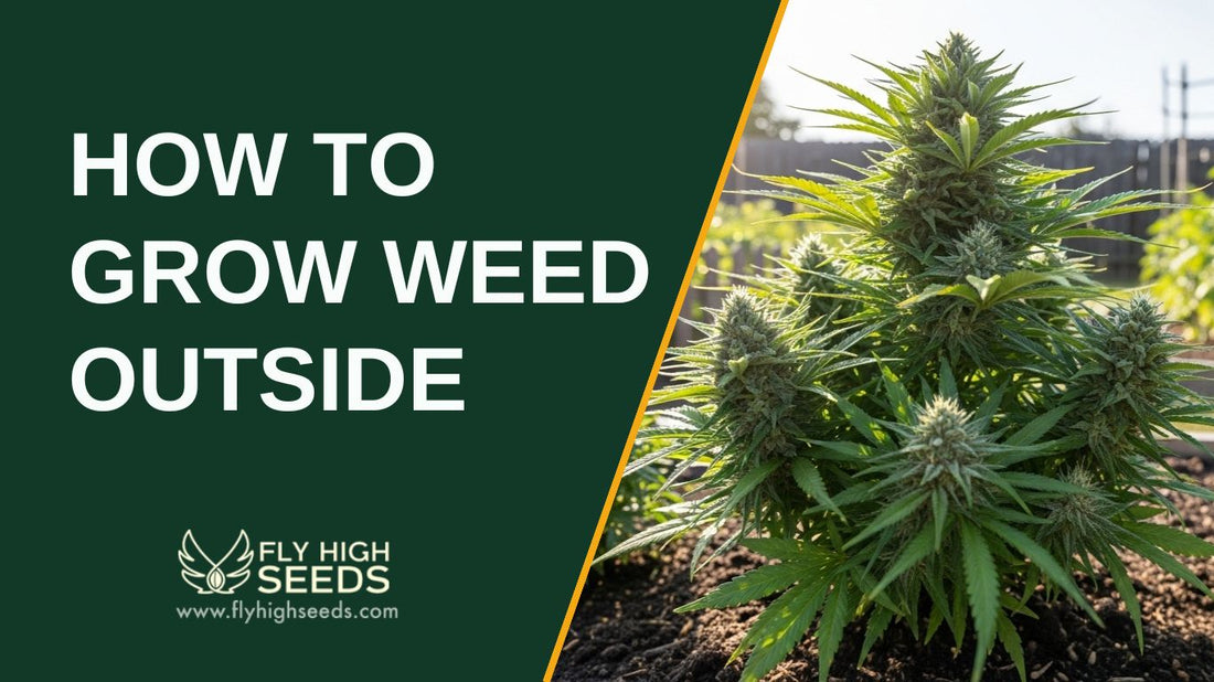 how to grow weed outside featured image